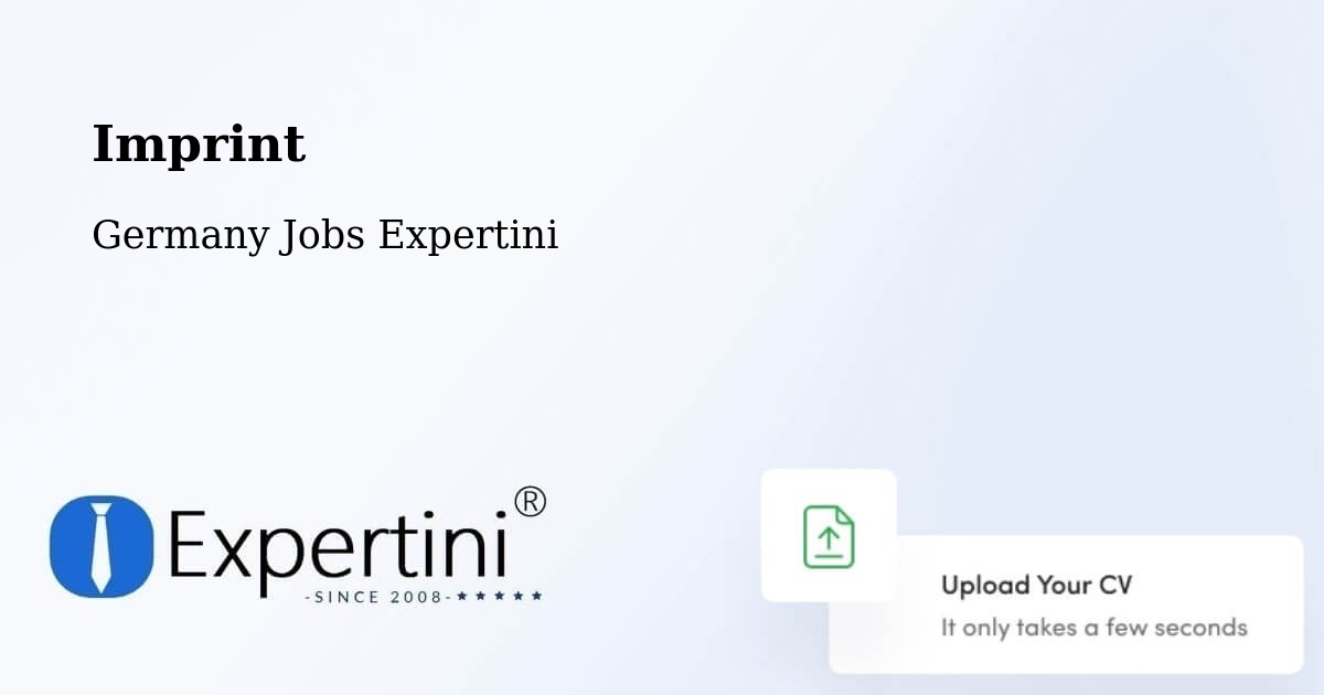 Imprint – Altensteig - Germany Jobs Expertini